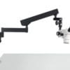 Forensics stereo microscope with flex stand
