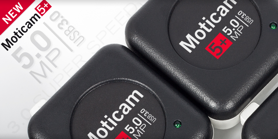 Moticam 5+ USB3 Microscope Camera