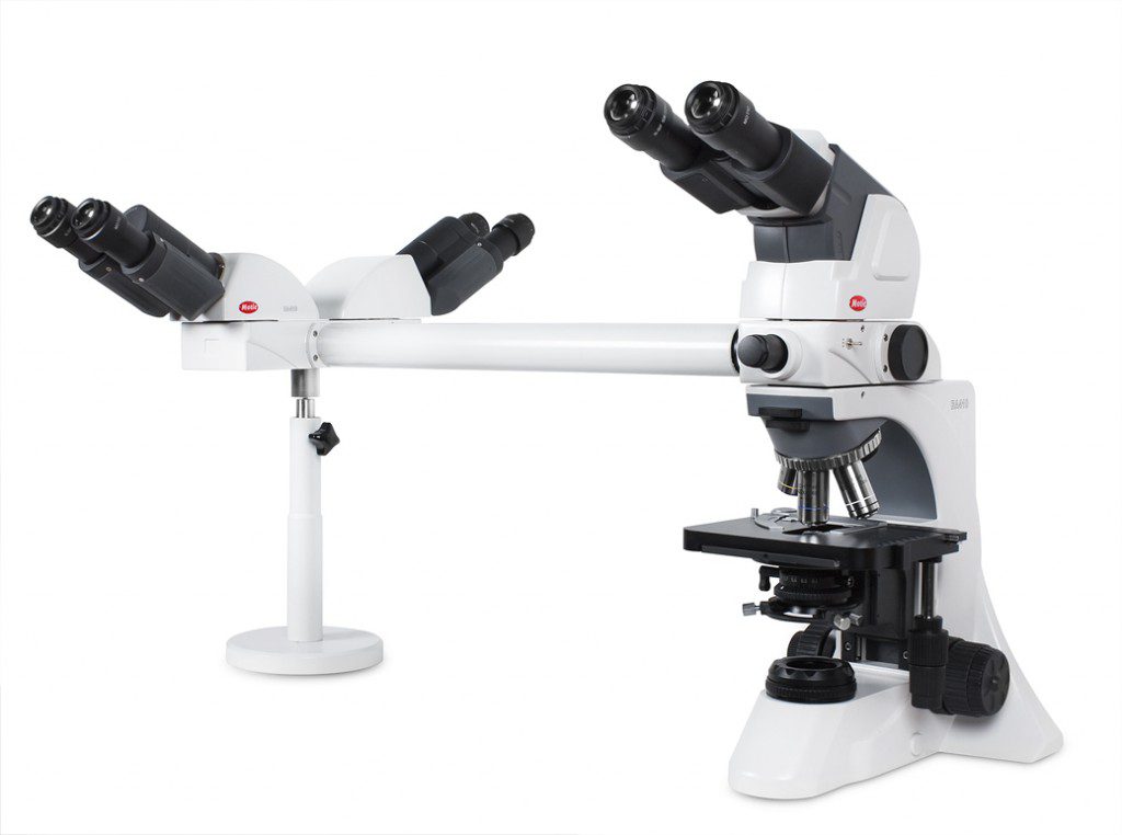 Multi Head Discussion Clinical Microscope - Motic Microscopes BA 410E