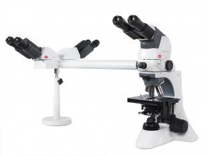 Motic Microscopes BA410E with 3 viewing heads for discussion microscopy
