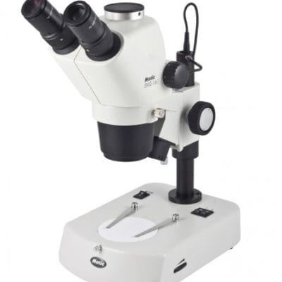 Motic SMZ161TLED Trinocular Stereozoom Microscope with LED Illumination