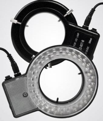 Motic 60TB stereo microscope LED ringlight