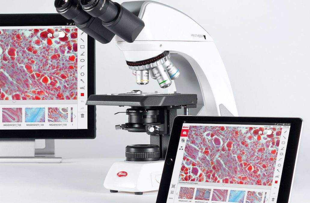 Laboratory Microscope with digital microscopy imaging  from MMS Microscopes