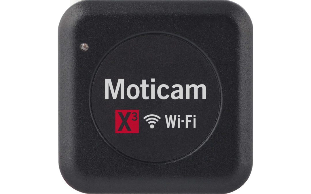 Moticam X3 Wi-Fi camera for microscope with ethernet