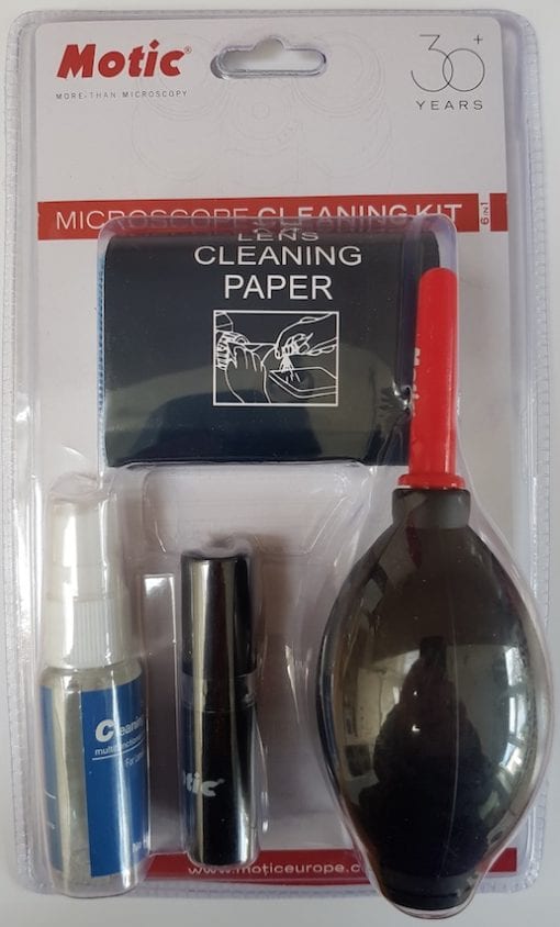 Microscope cleaning kit