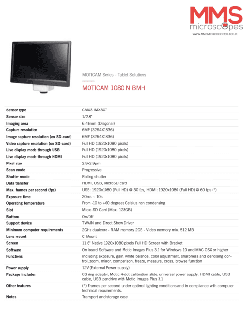 Moticam 1080 N BMH - Image 6