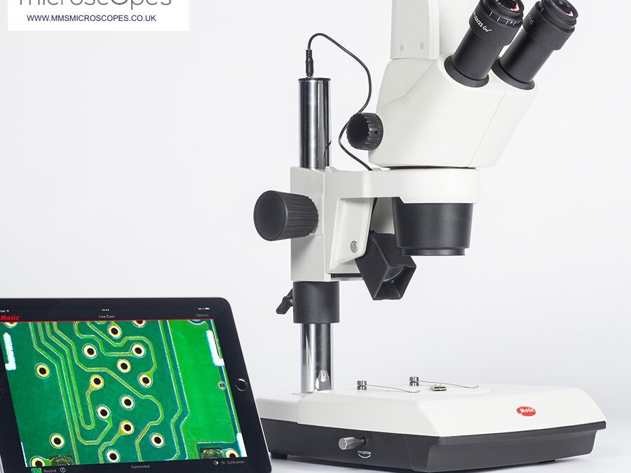 Motic Microscopes SMZ 171iX Digital Wi-Fi stereo zoom microscope released April 2025